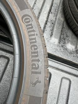 Tires 275/35R20 x2 and 245/40R20 x2 Continental EcoContact 6Q