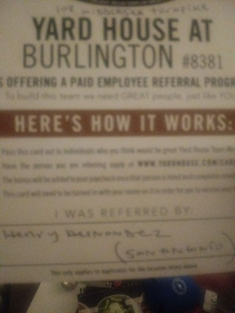 Any body lookin for a job? In the kitchen