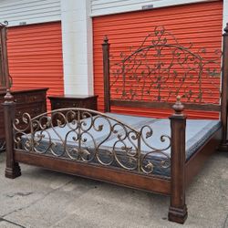 Collezione Europa King Size Bedroom Set With Boxspring 