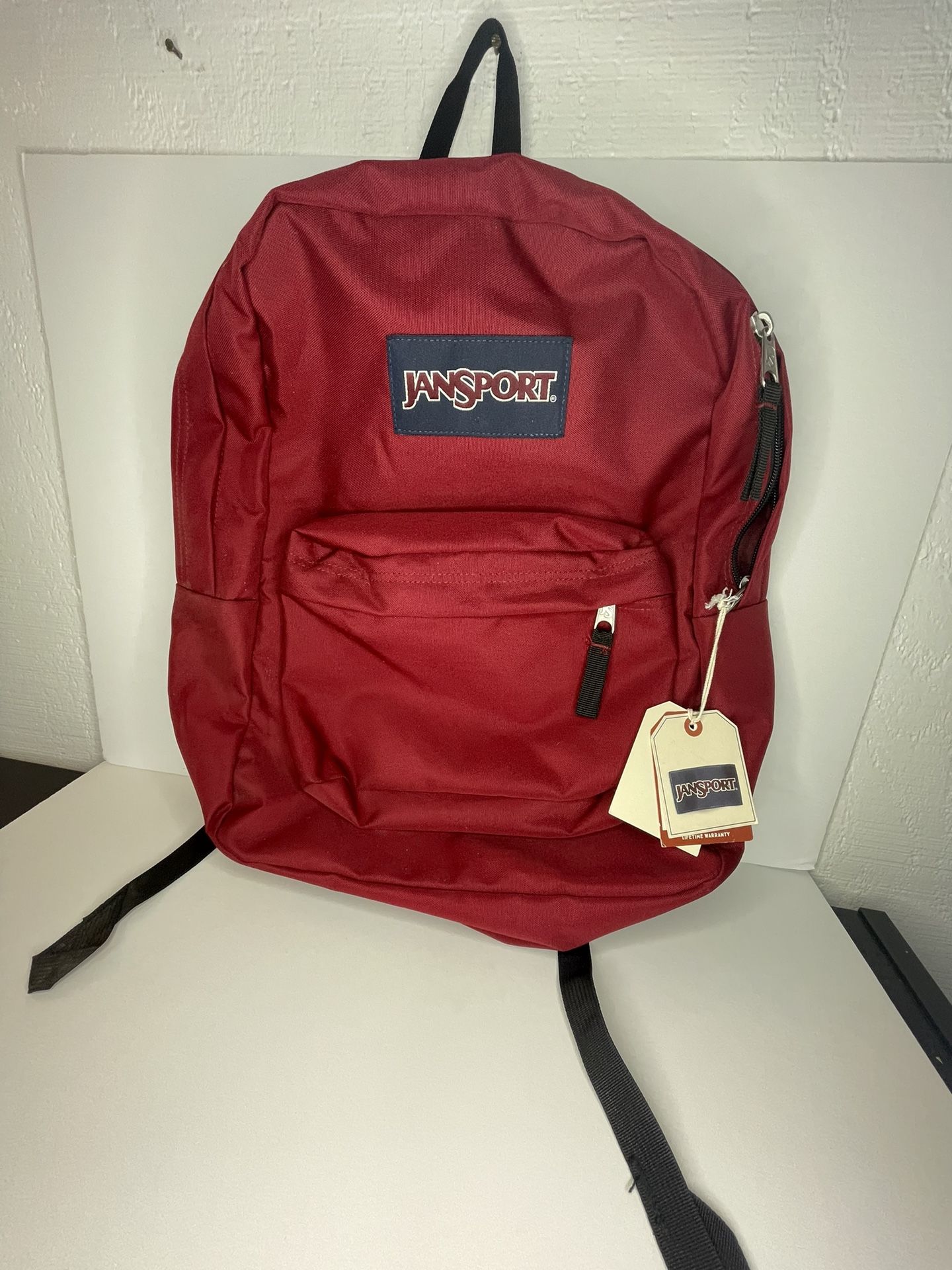 Burgundy Jansport Backpack 