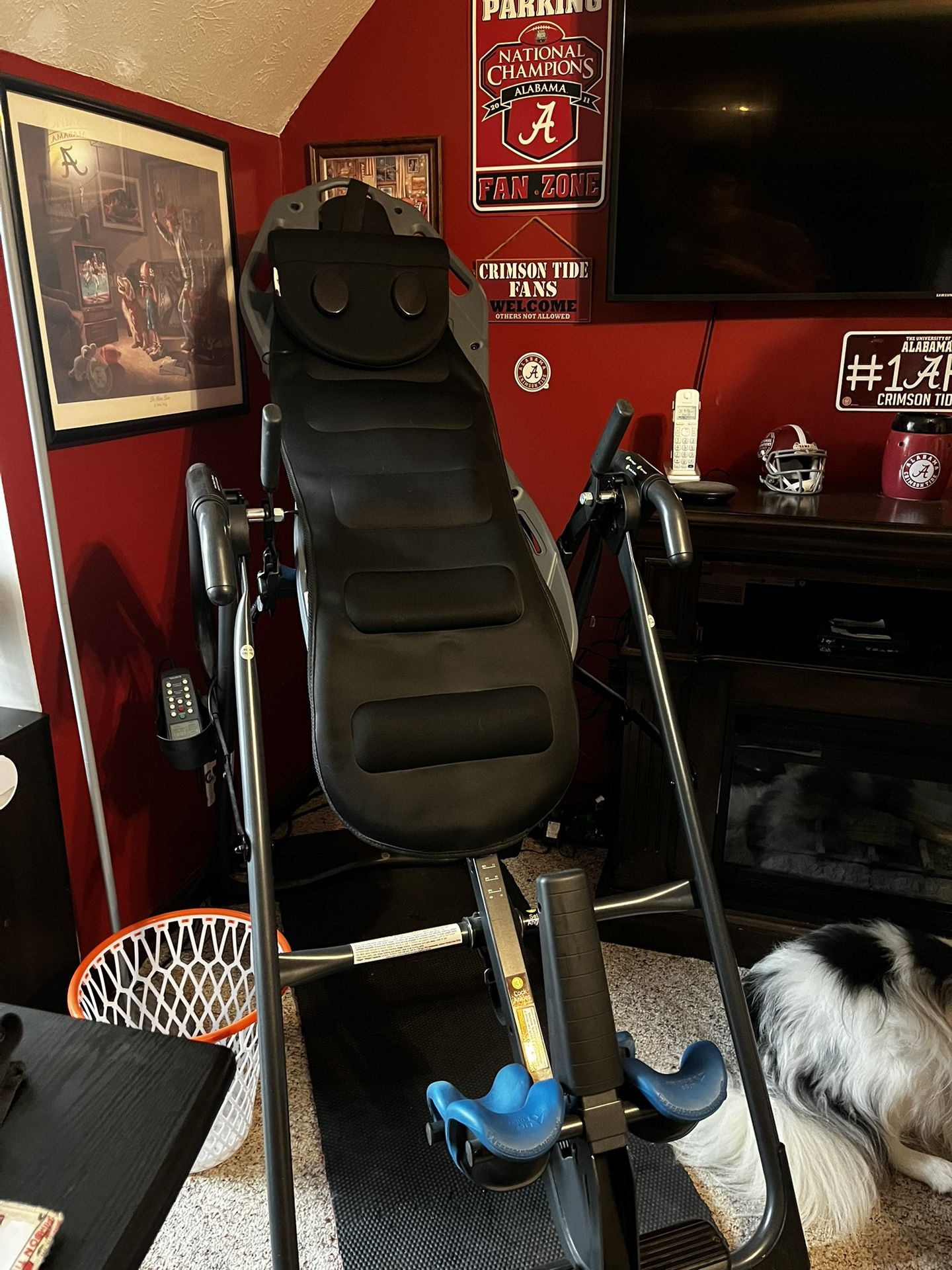 TEETER Inversion Table And Heat/ Massage Cushion