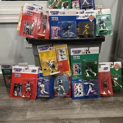26 Lot of Starting Lineup figures MLB, NFL, NBA, NHL