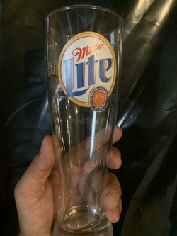 Duce Staley/miller lite glass