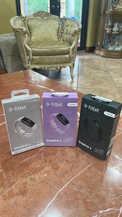 NEW Fit Bit Inspire 2  $75.00 EACH, CASH. Inspire 3 $100.00 EACH, TEXT FOR PRICES.
