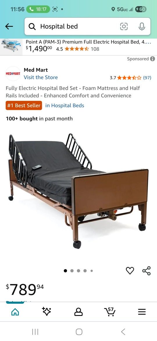 Personal Hospital Bed Frames