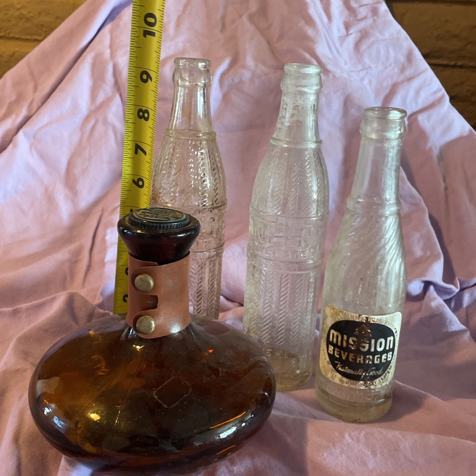 4 Vintage Bottles