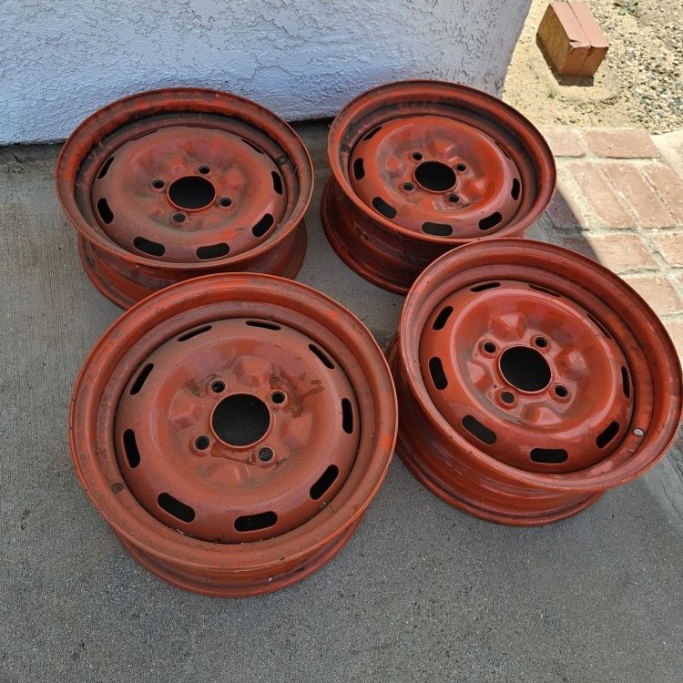 Datsun 240z Steel Rims for Sale in Moreno Valley, CA - OfferUp
