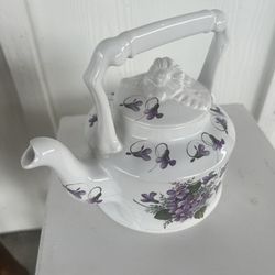 Vintage Arthur Wood Floral Teapot