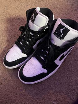 Black and white high tops