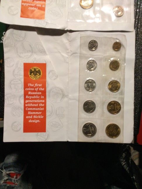 Uncirclated Russian Republic Coins