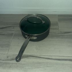 ORGREENIC ceramic non stick Coating Aluminum 1 piece cookware Pot & Lid