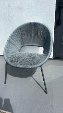 Contemporary Single Chair - Gray Color