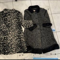 Vintage Coat. Ladies…the  One On Right  Is Avail. . $50 Small Size(long On A Petit Frame And Elbow Car Length On An Average Frame)
