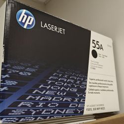 HP LaserJet  HP 55A Black Toner Cartridge for HP Printers | Works with Printer Series: LaserJet Enterprise 500 MFP