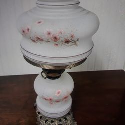 Pair of antique table lamps