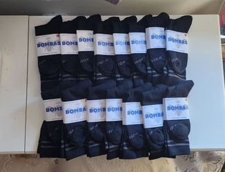 BOMBAS Calf Socks (Large)15 Pairs