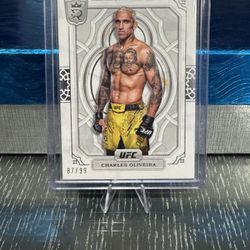 2024 Topps Royalty Ufc Charles Oliveira /99
