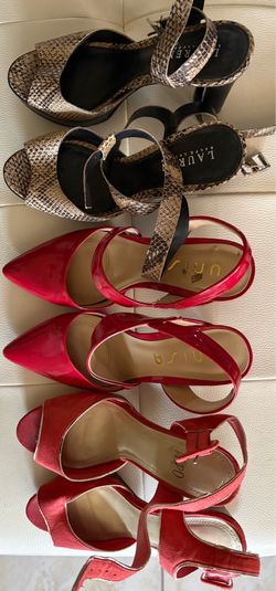 $40 for all 3 Women’s shoes high heels