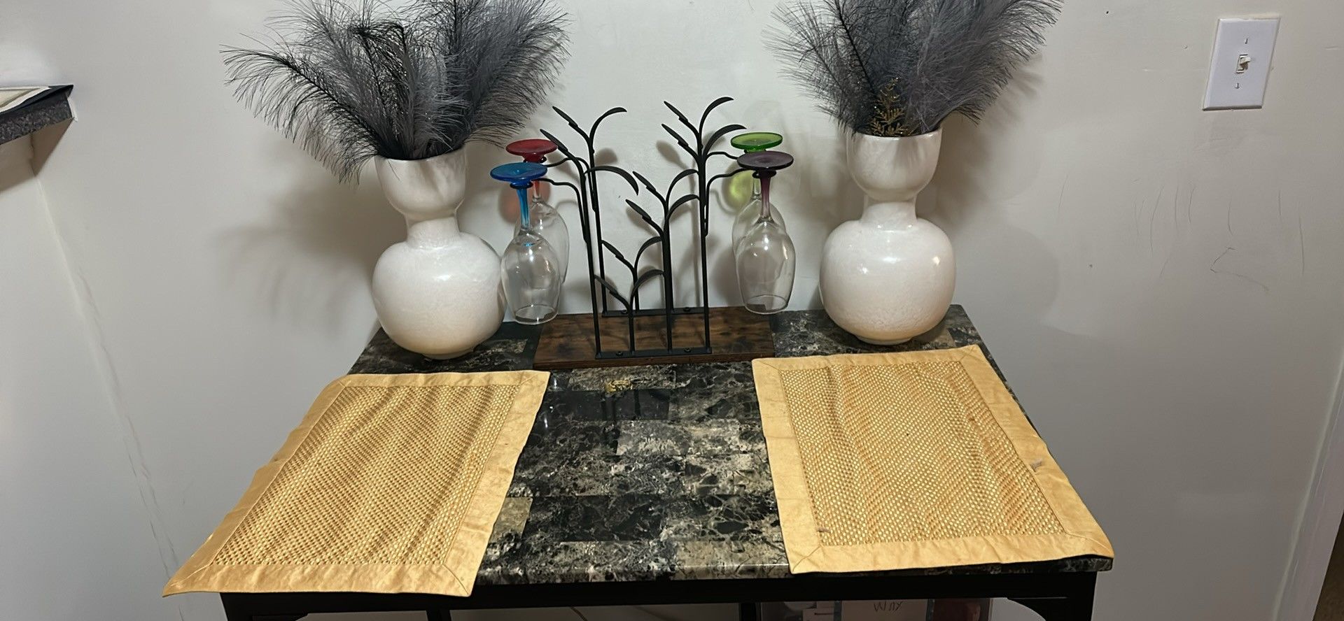 Dining Room Table And Two Chairs