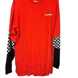 Vans Off The Wall Long Sleeve Size Lg Oversized Fit 