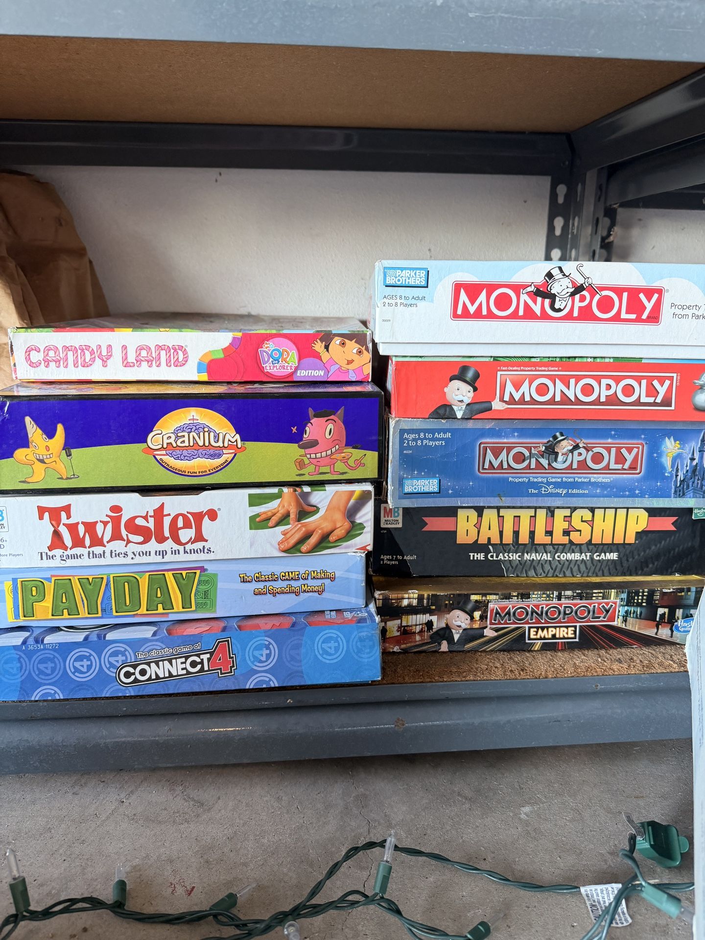 Assorted Board Games 10 Different