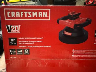 Craftsman polisher/ buffer 10 inch