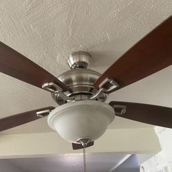 Three Speed Ceiling Fan With Light Fixture