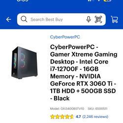 Cyberpowerpc Xtreme Gaming Computer 