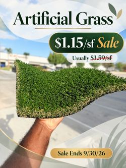 15x100 foot roll - Artificial Grass 🌱 Synthetic Lawn Turf