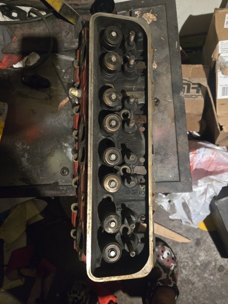 Sbc 350 Head No Cracks Are Leaks