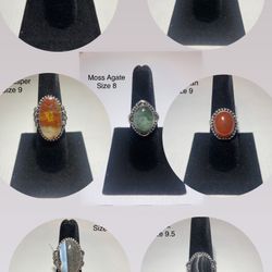 Statement Gemstone Rings, View Page For More
