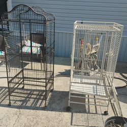 2 Large Bird Cages
