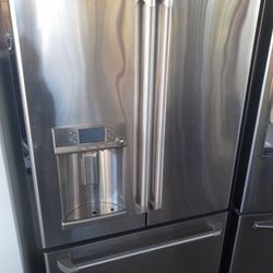 GE 3 Door Refrigerator Cafe Edition