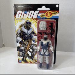 Gi Joe Retro Card Snow Serpent Cobra 6”