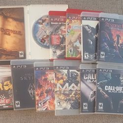 PS3 Video Games $5 each