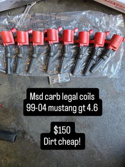 Mustang new edge 99-04 4.6 msd coils