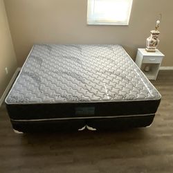 King Size Mattress 12” Inches Thick Plush Firm New From Factory Wrapped in Plastic,  Same Day Delivery 