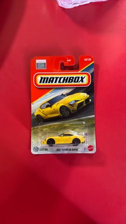 Matchbox 2023 Toyota GR Supra 43/125 Yellow