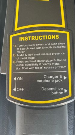 Metal detectors