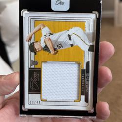 2024 Panini Three And Two Paul Skenes Patch Card