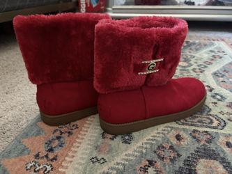 Red Guess Boots