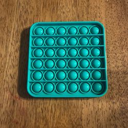 Teal Pop it Fidget Toy