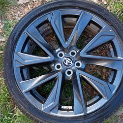 3 18" Alloy Rims and Tires