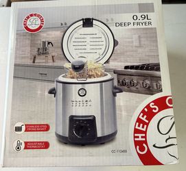 CHEF'S COUNTER 0.9L DEEP FRYER BRAND NEW IN BOX