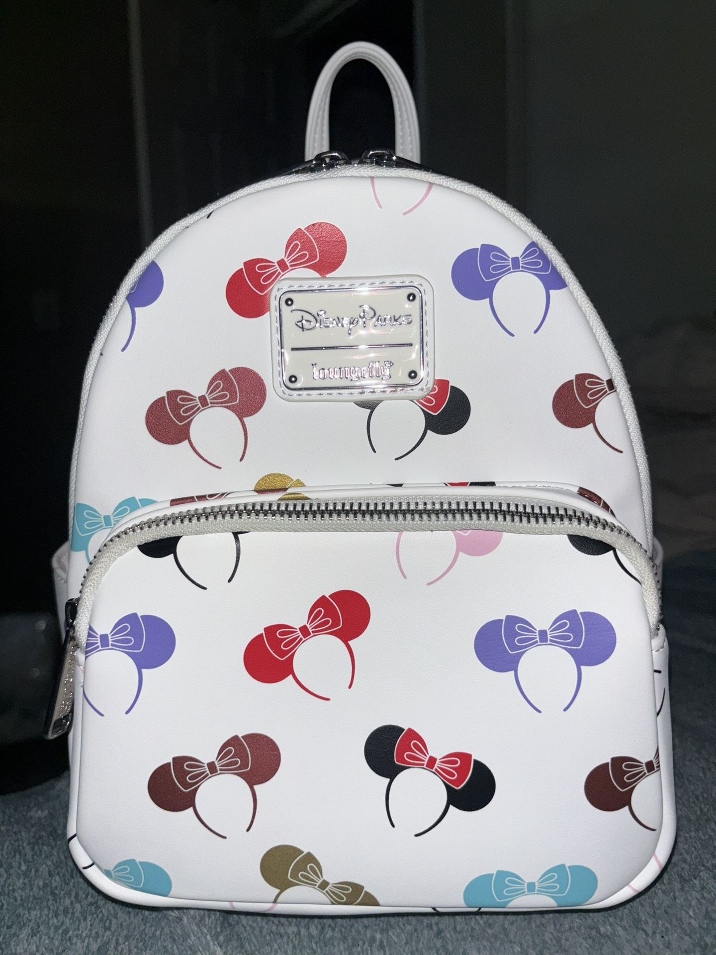 Loungefly Disney Parks Minnie Mouse Ears Holder Mini Backpack,All Products : American Fashion Style Bags On Sale
