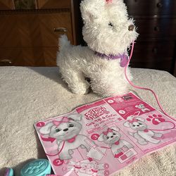 *Hasbro FurReal Friends GoGo My Walking Pup Interactive Dog w/ Attached Leash, stuffed/ plush.