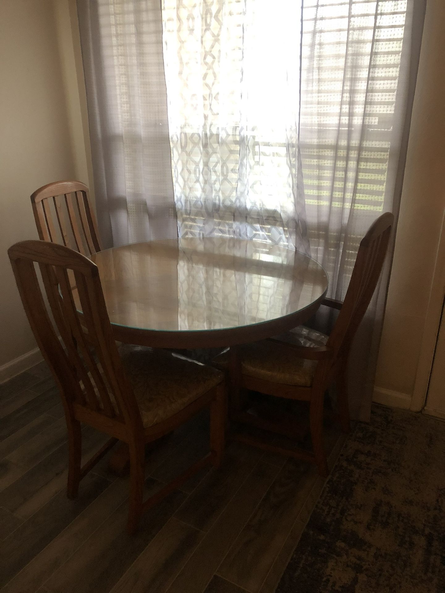 Real Wood Kitchen Table 