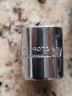 PROTO . 6 Pc  4716 -  1/2"  Standard Socket