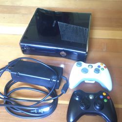 XBox 360 S + 2 wireless controllers + 12 games! $150 OBO