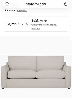 Sofa bed with memory foam mattress